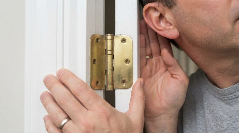 How to Fix a Squeaky Door Hinge, Step by Step