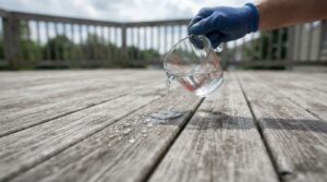 How to Reseal a Wooden Deck: Water Test, Cleaning and Drying