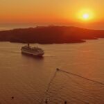 Greece Santorini: Sea Views, Volcanic Cliffs and Blue Domes.